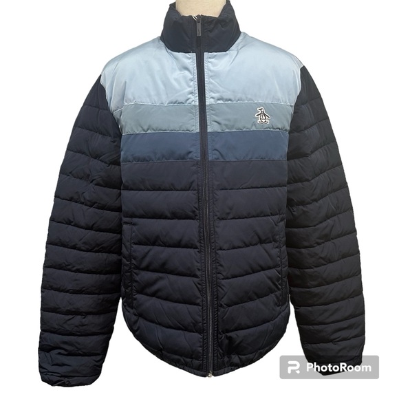 Lightweight color block puffer jacket - Picture 4 of 9